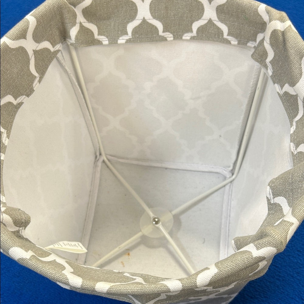 Pottery Barn Kids Tan and White Basket - Picture 2 of 3